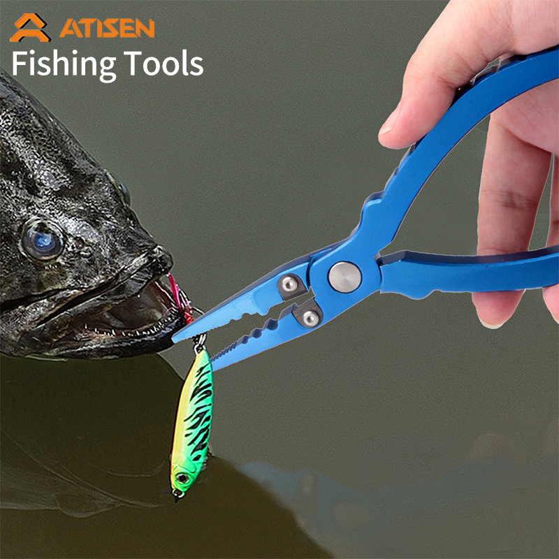 Fishing Hook Remover - Fishing Tongs, Ultra Light Aluminum Fishing