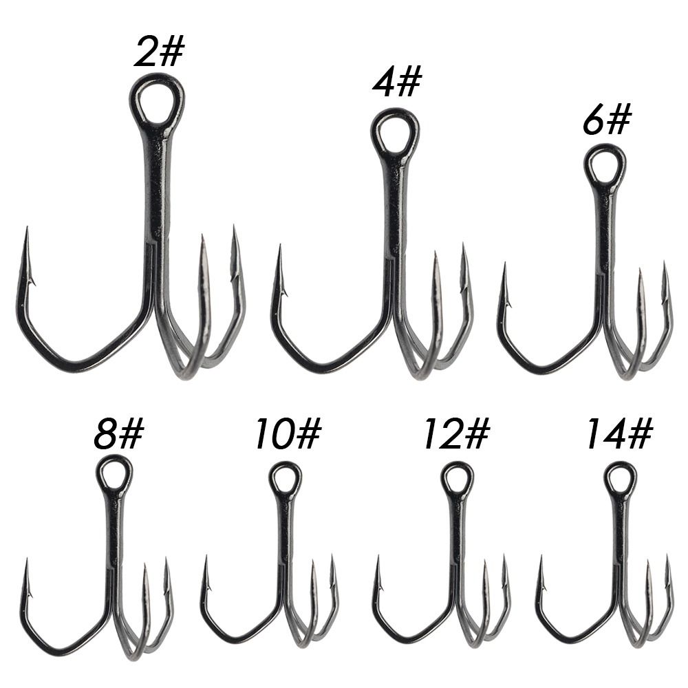 Fishing Hook Offset - 10Pcs Anti-rust Ahite Nickel Super Sharp