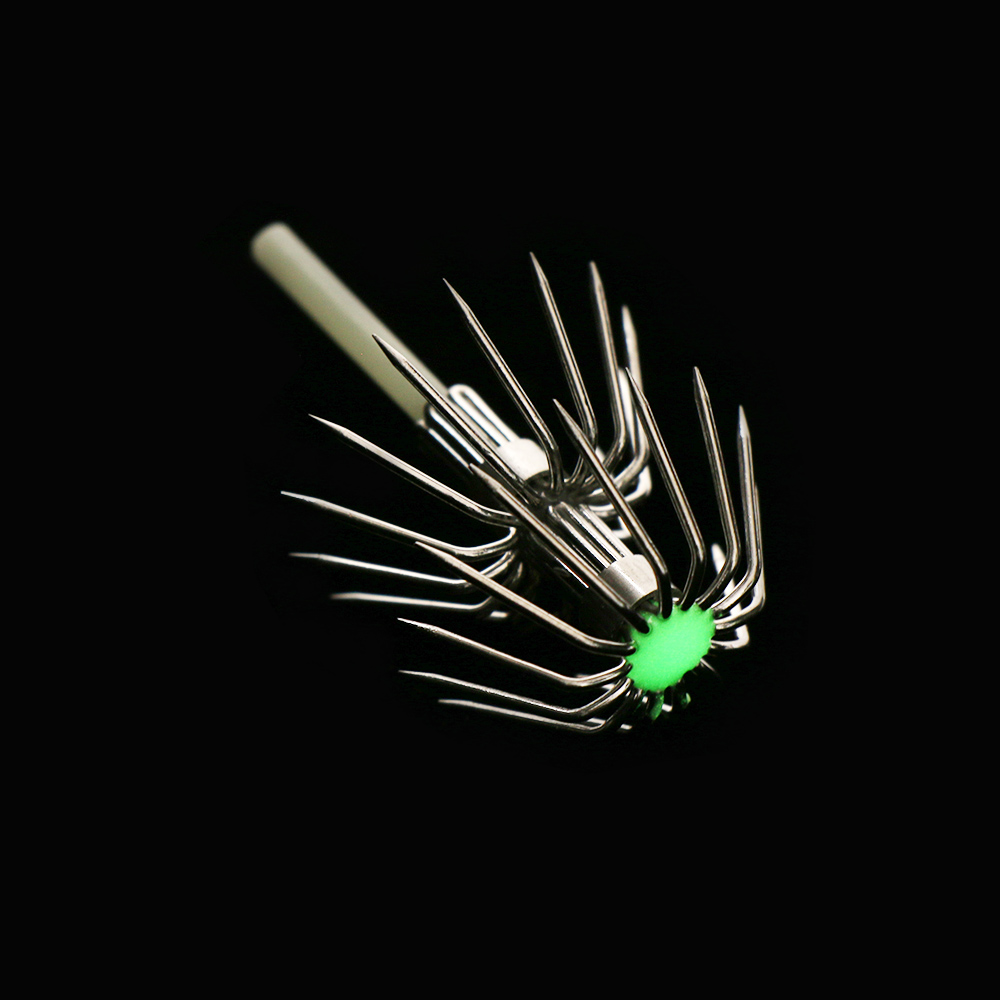 5Pcs Stainless Steel Double La - Fishing Hook Offset review and price