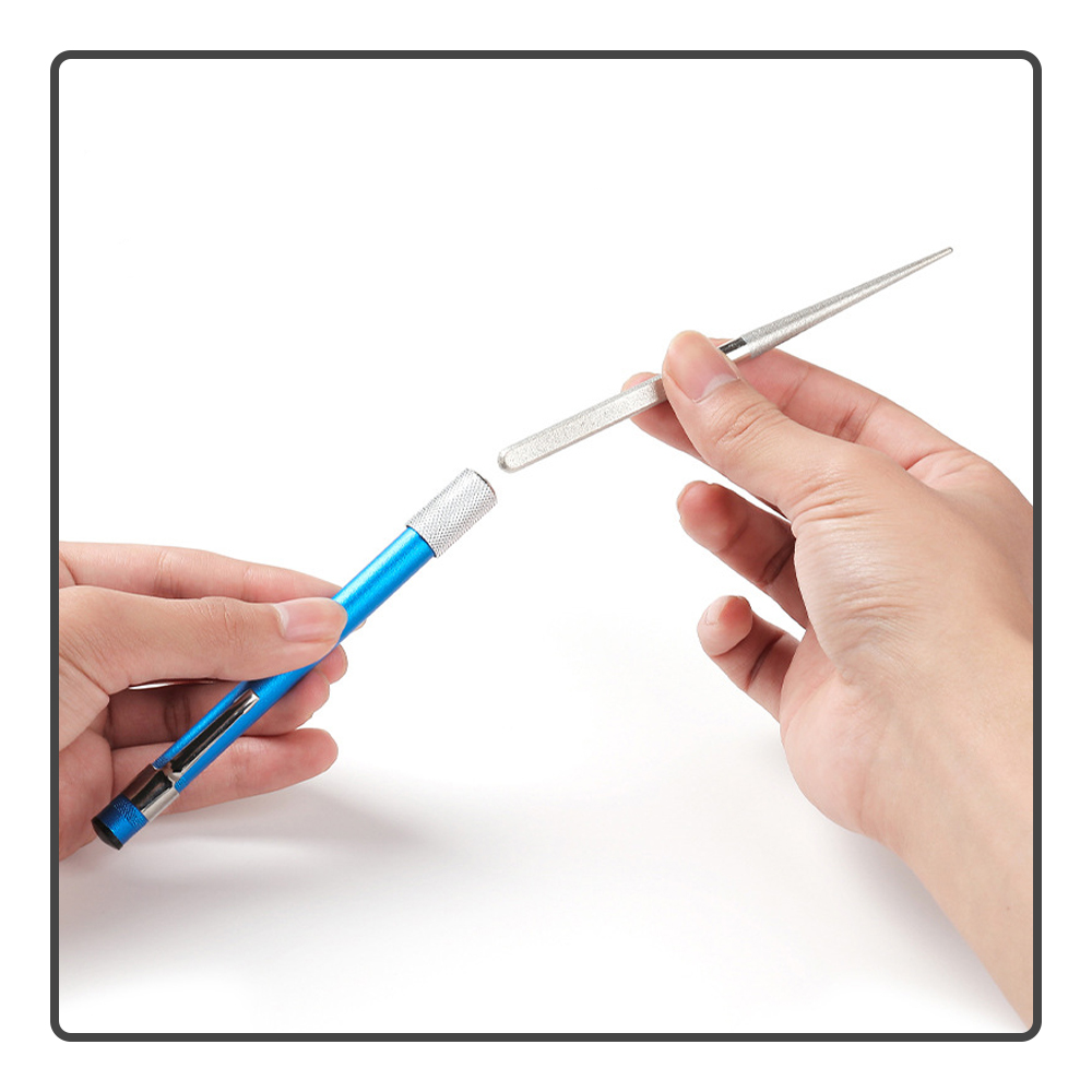 1Pc Diamond Hook Sharpener Min - Fishing Hook Sharpener review and price