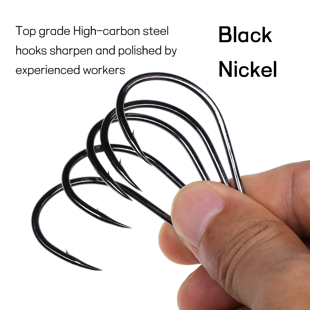 Bimoo 20pcs Offset Octopus Bea - Fishing Hook Offset review and price