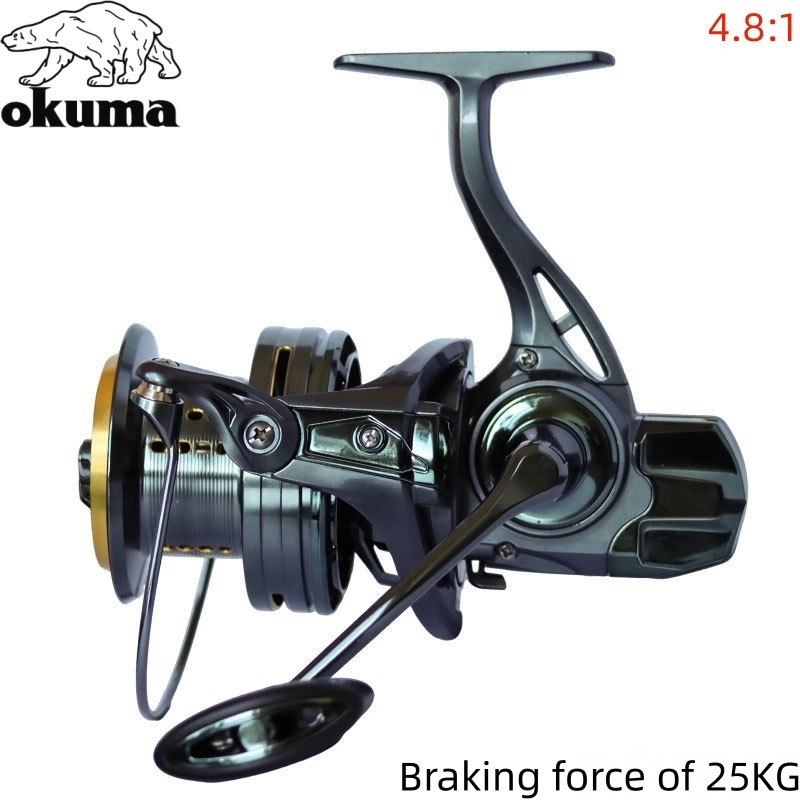 OKUMA Fishing Reel 8000-14000  - Abu Garcia Reel Max review and price