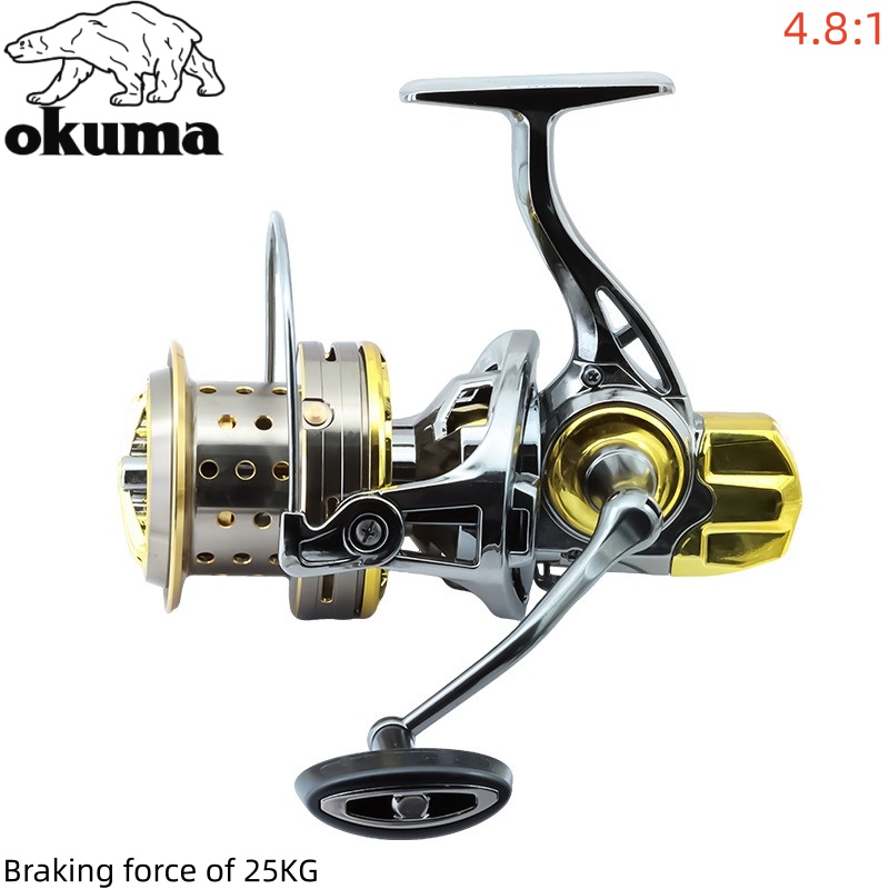 OKUMA Fishing Reel 8000-14000  - Abu Garcia Reel Max review and price