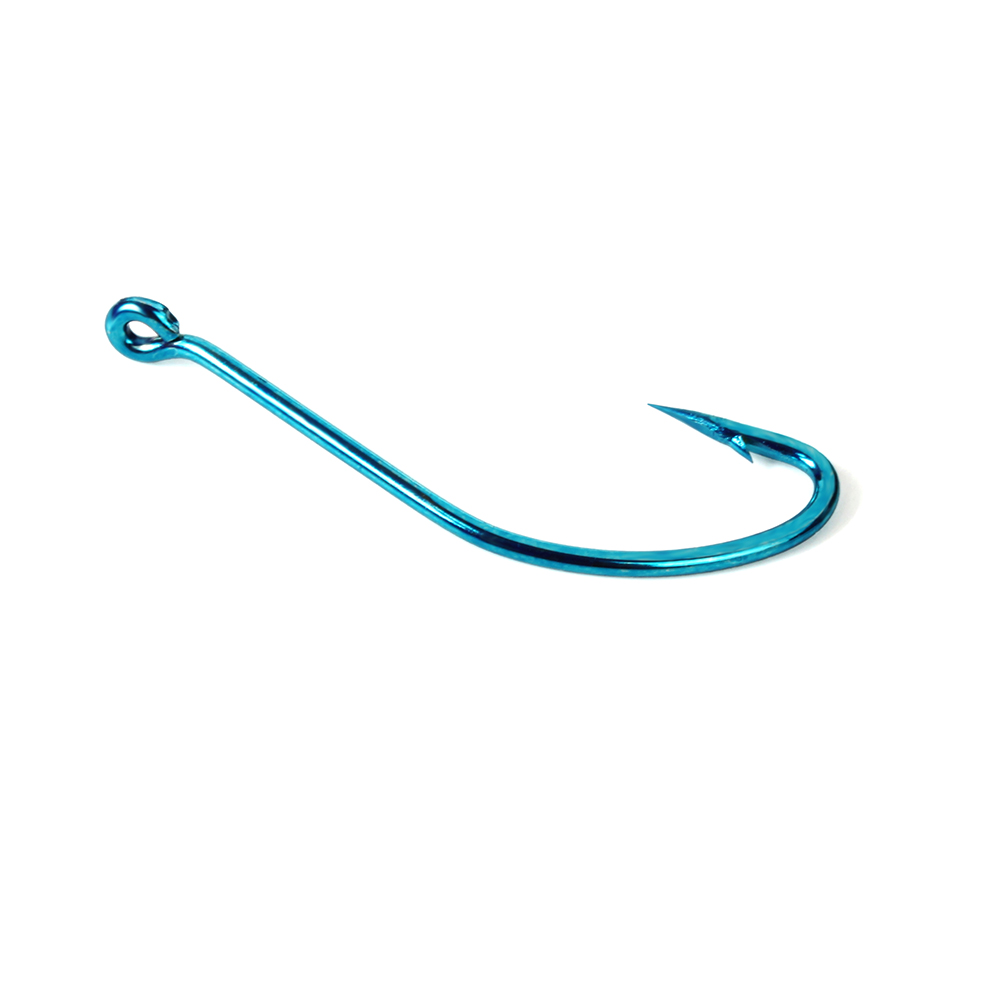 10pcs 2#-15# Blue High Carbon  - Fishing Hook Circle review and price
