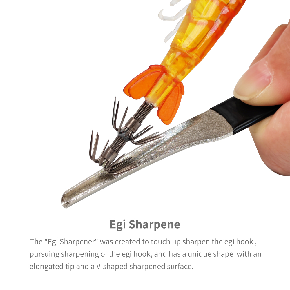 4in1 Eging Fishing Kit Retract - Fishing Hook Sharpener review and price