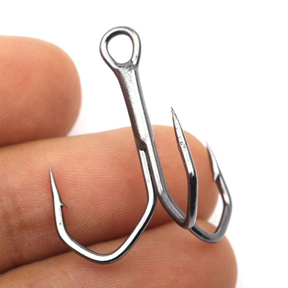 10Pcs Anti-rust Ahite Nickel S - Fishing Hook Offset review and price